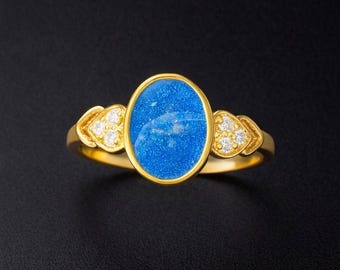 Memorial Ash Ring • Custom Resin Cremation Jewelry • Love Lost Keepsake