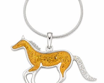 Gilded Gallop - Necklace