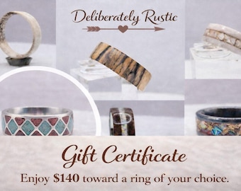 Gift Certificate for 140 Dollars - A gentle way to give a lasting memory