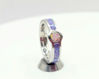 Anillo de titanio "Cup" - 3 mm