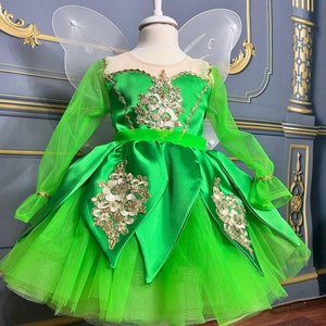 Tinker Bell Costume for Girls – Disney Fairy Dress for Parties & Dress-Up