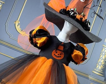 target orange halloween dress HalloweenCostumes.com X Small Girl Orange Light-Up Witch Girls Costume,  Orange/Black/Purple