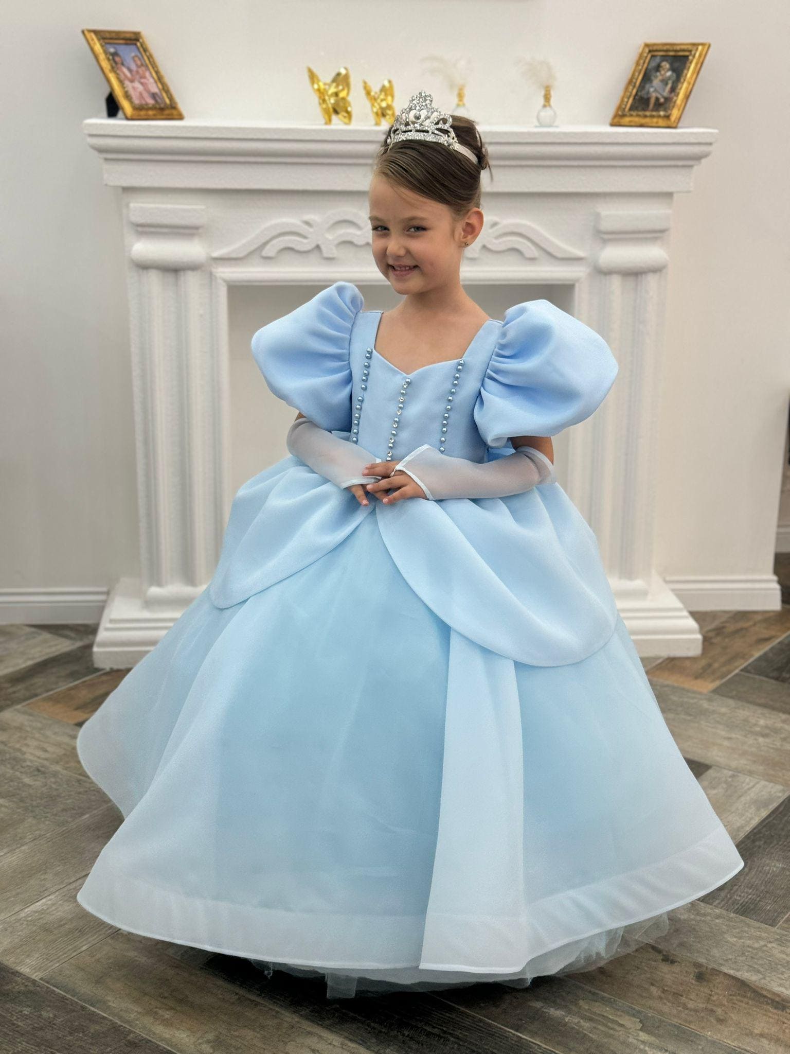 13 14 years dresses for birthday Mqtime Girls Princess Dress Summer Fashion Short Sleeve Teenager Child –  mqtime main image 1
