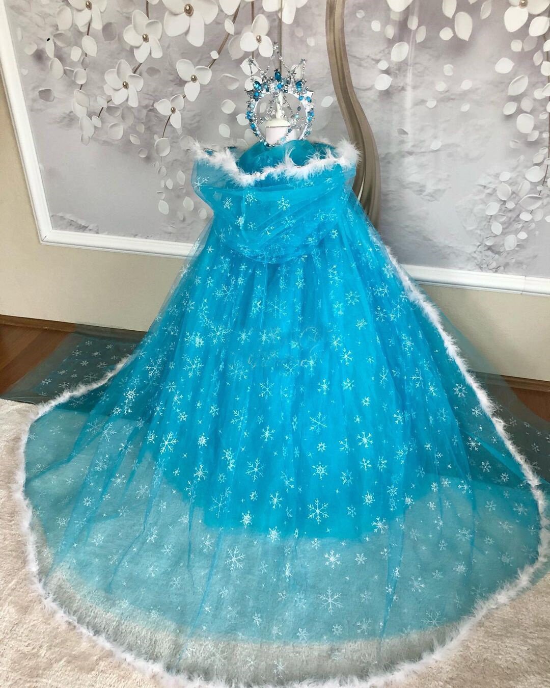 Elsa Enchantment Girls' Frozen Elsa Birthday Costume Toddler Elsa