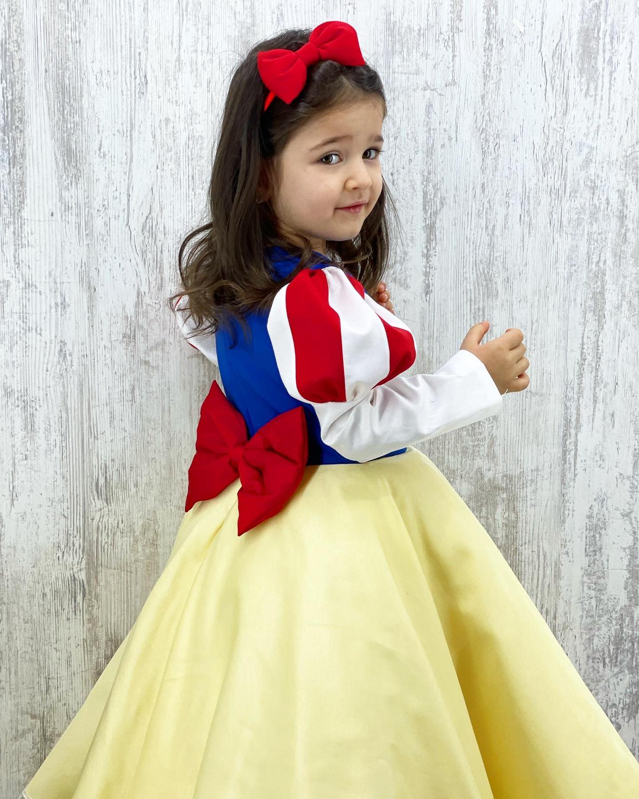cotton snow white dress Snow White Inspired Cotton Twirl Dress Foxtail Lilies
