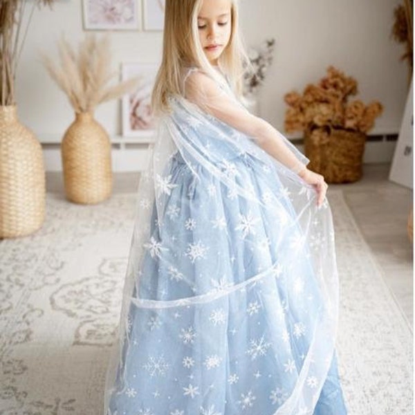 Girls' Elsa Costumes: Frozen-themed Birthday and Halloween Dresses, Toddler Elsa Birthday Attire, Princess Elsa Ball Gowns for Kids