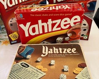 Yahtzee 1978-2005 Milton Bradley