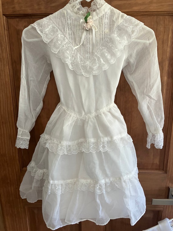 First Holy Communion Dress 80's