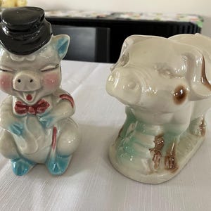 Porky Pig Planter or K's Piggy Pottery
