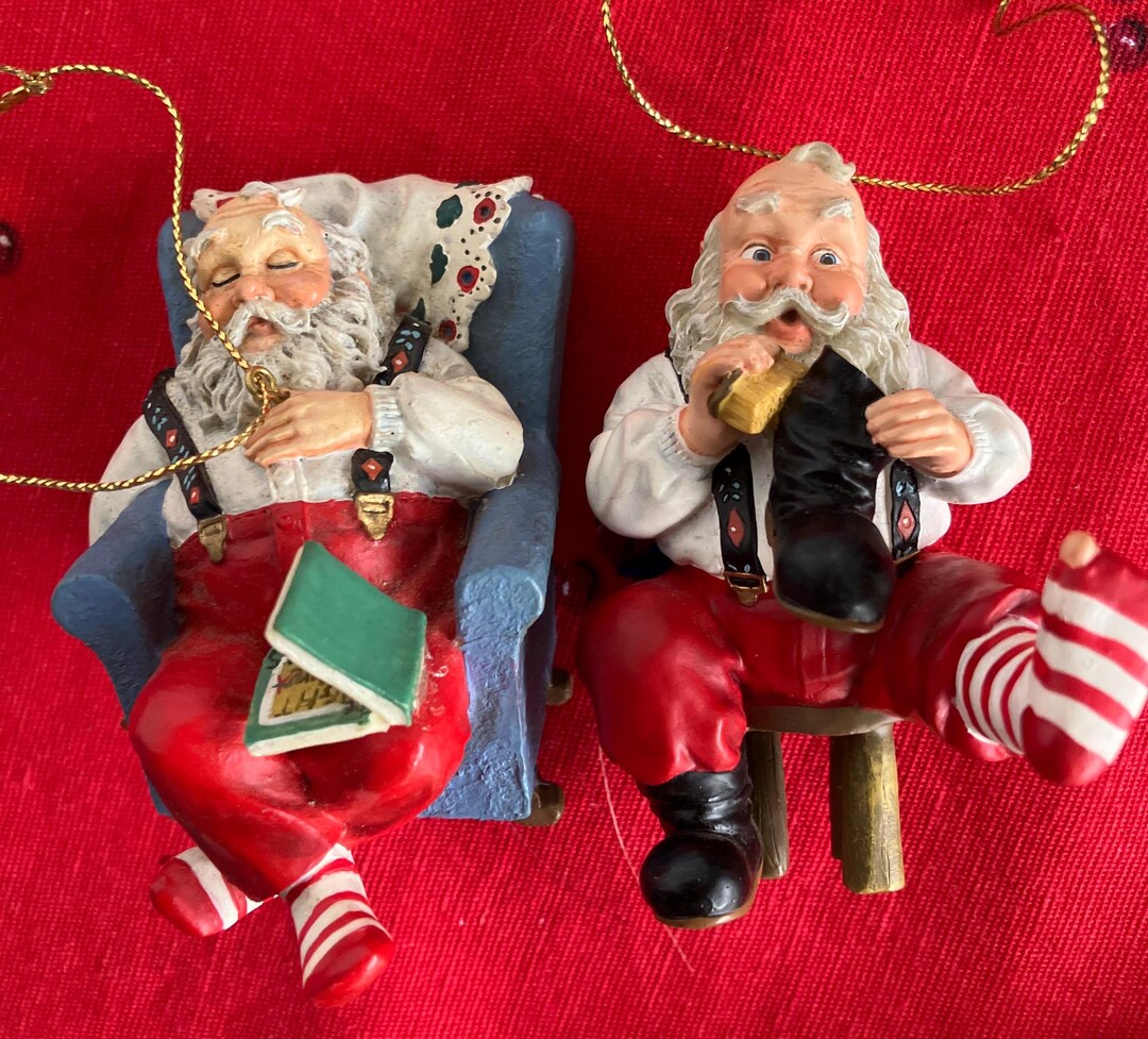 Santa Ashton-drake 1997-98 Heirloom Ornament - Etsy