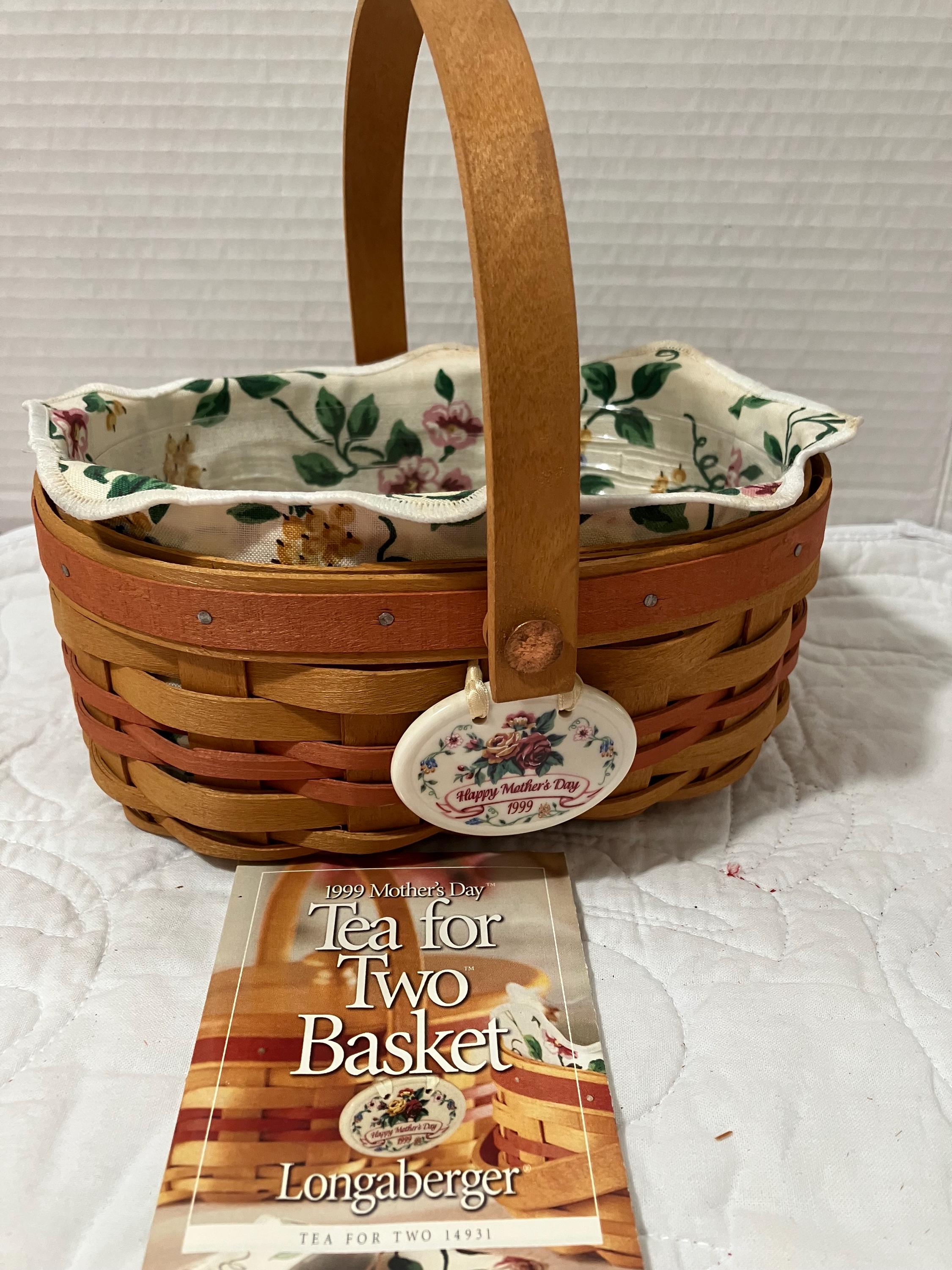 Longaberger Basket Mothers Day 1999 - Etsy