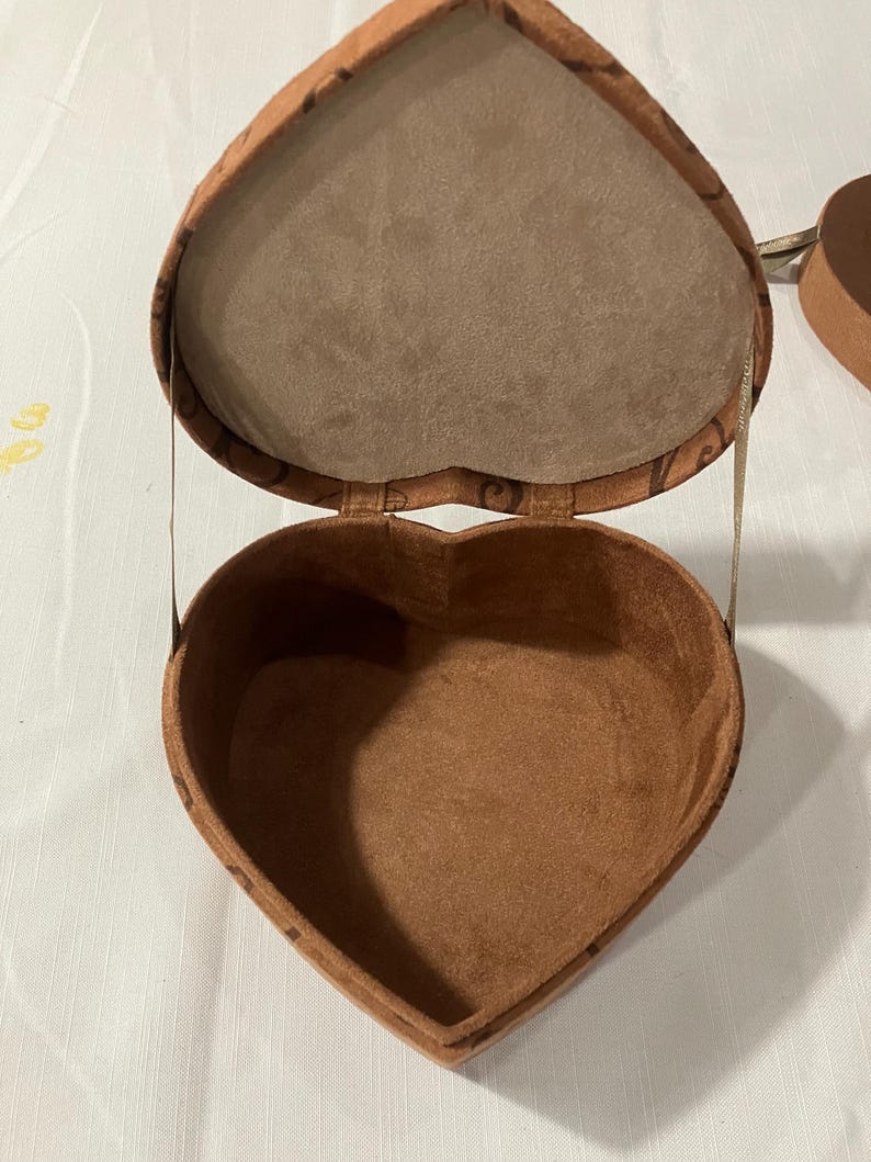 Brighton Jewelry Box Faux Suede image 8