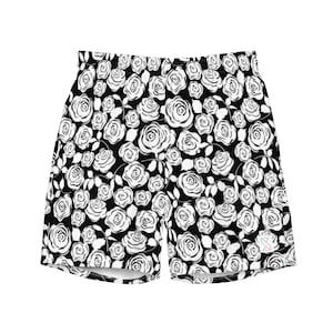 Kiss From a Rose Trunks | Swimwear, Volleyball Shorts, Gym Wear, Quick Drying Athleisure