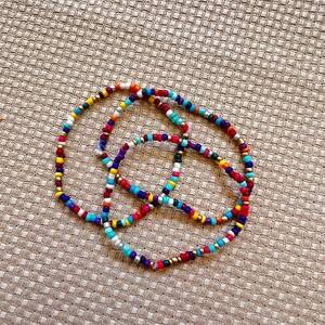 Bright-bliss Multicolor Beaded Bracelet