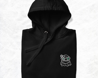 Felpa con cappuccio ricamata Dota 2 Sniper – Abbigliamento da gioco