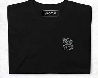Maglietta ricamata Dota 2 Sniper – Abbigliamento da gioco