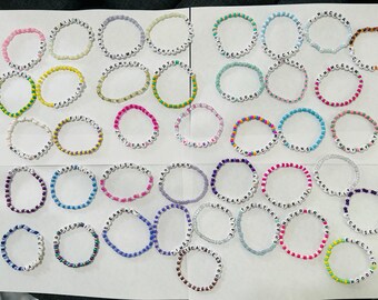 Friendship bracelets and other beaded jewelry