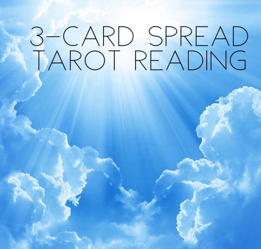 3 Card Spread Tarot Reading (past, Present, and Future) - Etsy