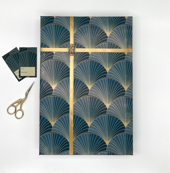 Art deco cheap wrapping paper