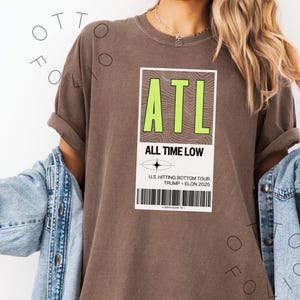 Anti Maga Subtle Unisex T Shirt | Anti Trump Shirt Gift | Political FuckTrump Humor Anti Elon Anti DOGE Protest Retro Future Liberal Gift