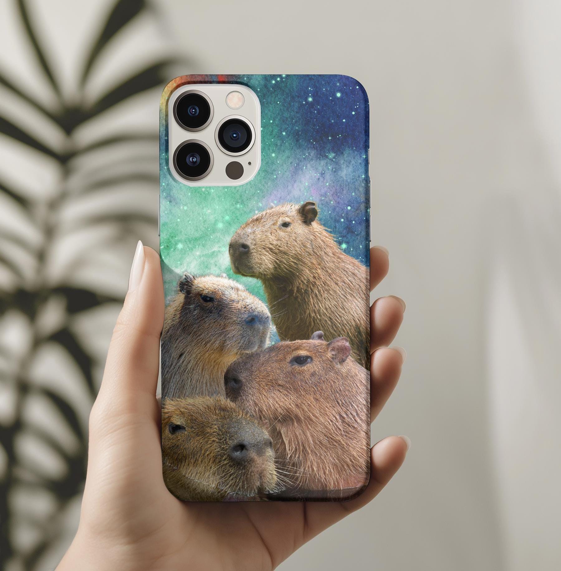 カピバラギャング ハードタフ iPhoneケース | おもしろカピバラ 携帯