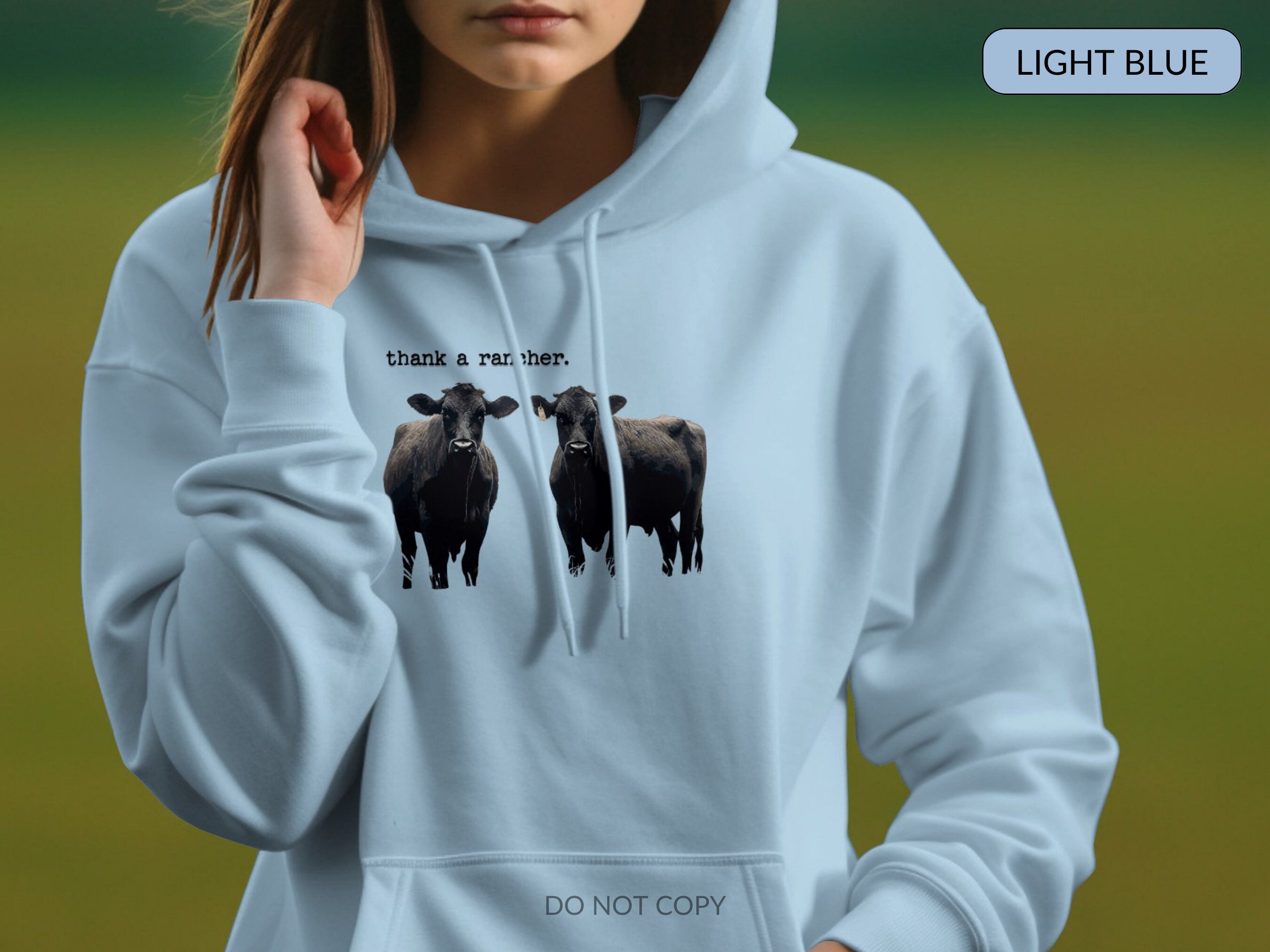 Thank a Rancher Support Your Local Rancher Christmas Gift for Rancher Farmers Market Gift for