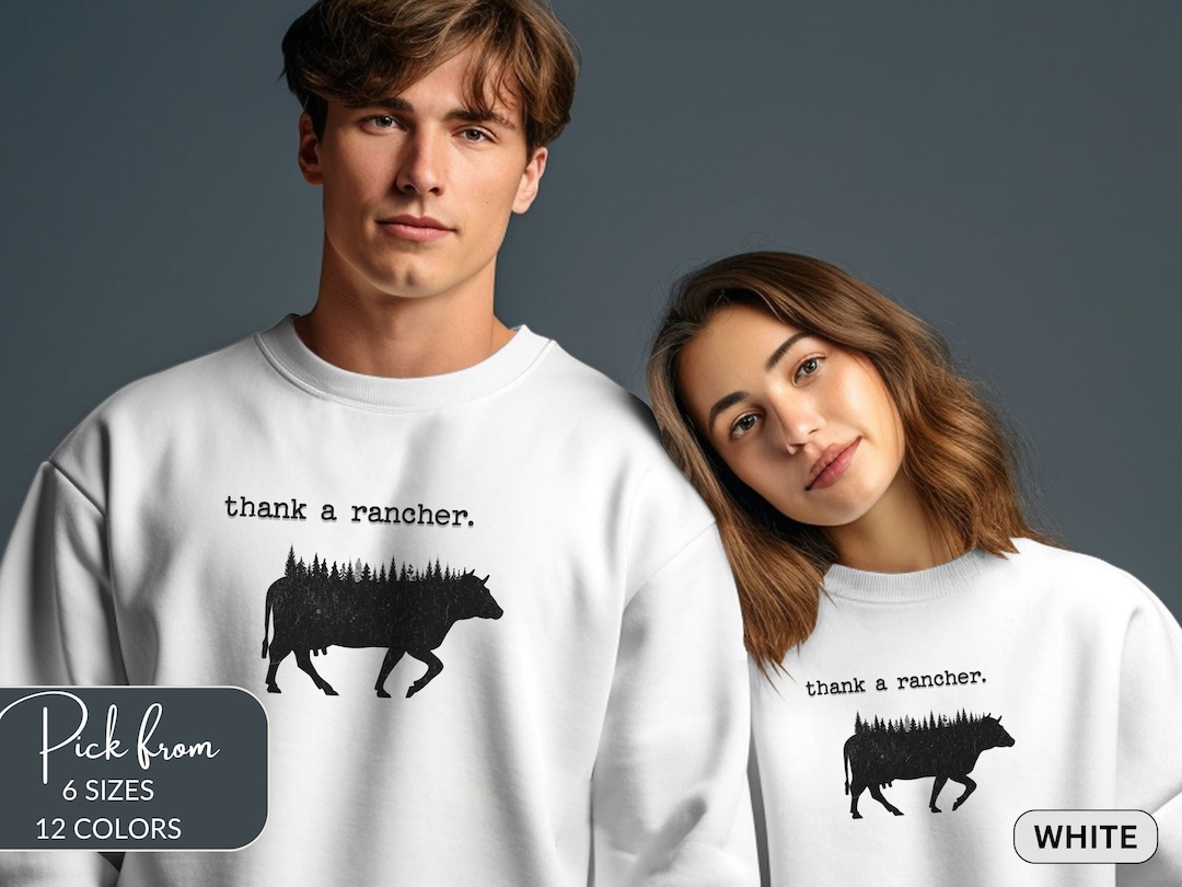 Thank a Rancher Support Your Local Rancher Christmas Gift for Rancher Farmers Market Gift for