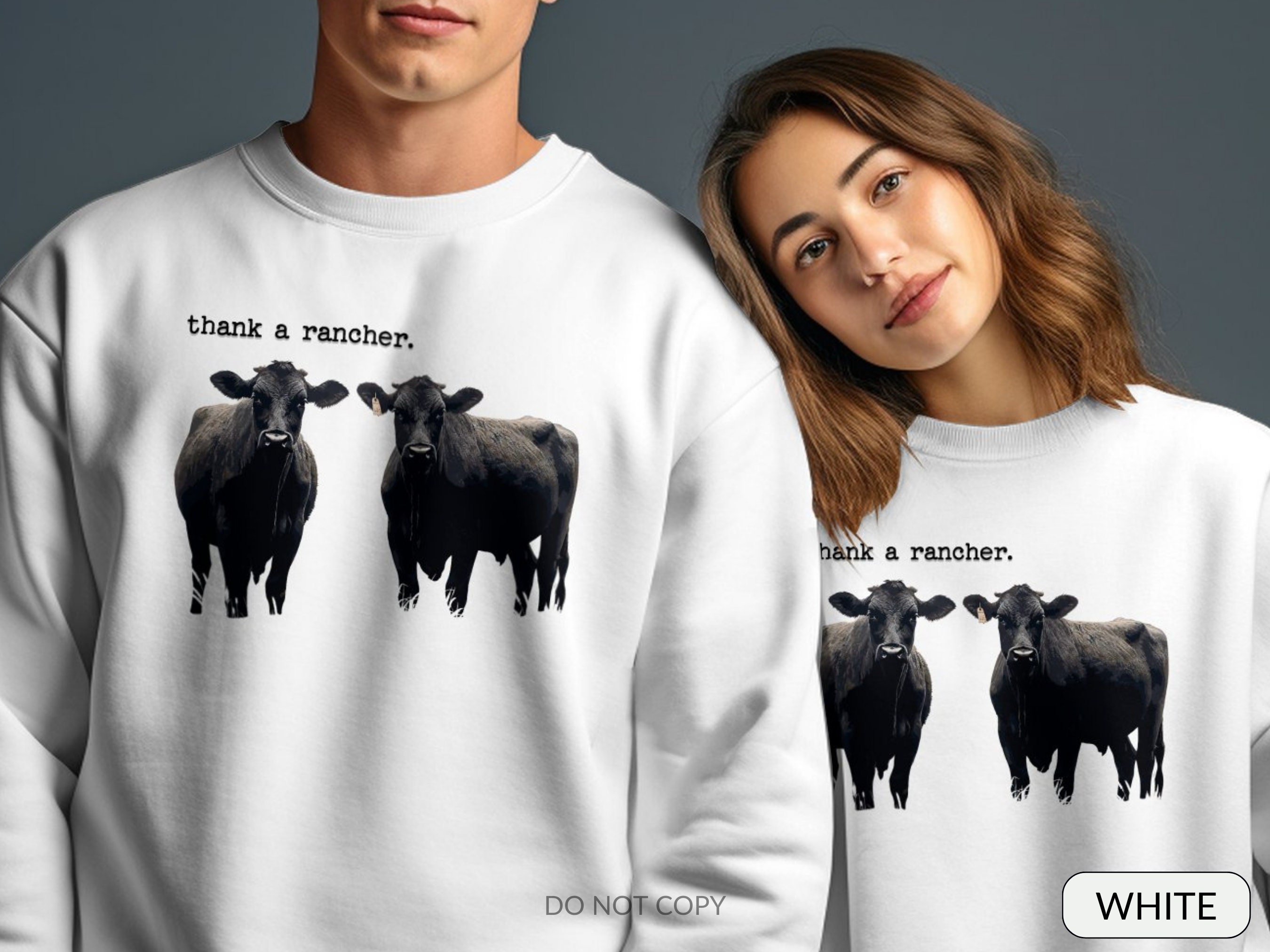 Thank a Rancher Support Your Local Rancher Christmas Gift for Rancher Farmers Market Gift for