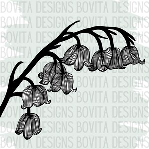 May Birth Flower: Lily-of-the-Valley Wall Art