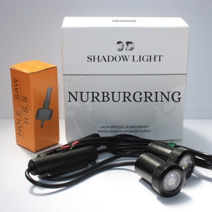 Universal Projectors Lights Door Logo Nurburg-ring (Wired) 2 pcs