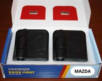 Universal Projectors Lights Door Logo Maz-da (with batteries) 2 pcs