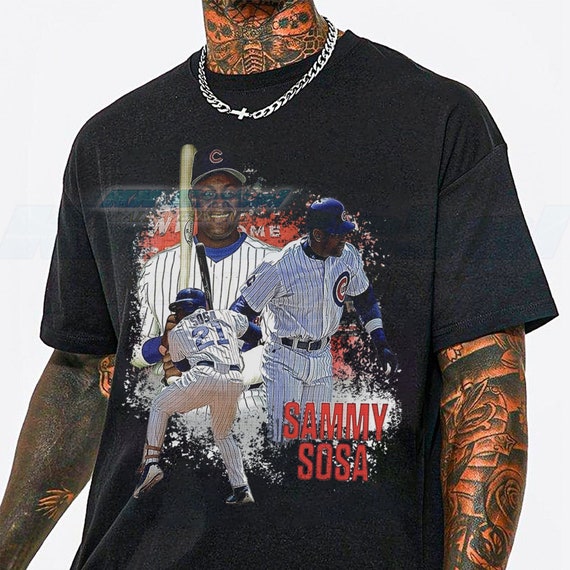Retro American Baseball Bootleg Sammy Sosa Shirt Football 
