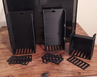 Fluva Flex 34 9 Gallon twin chamber filter media racks