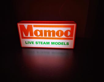 Mamod Live Steam, light up sign