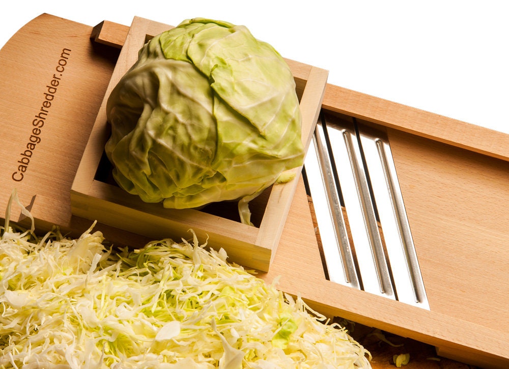 Wooden Cabbage Shredder Mandoline Slicer Slaw Board Cutter 80cm 32