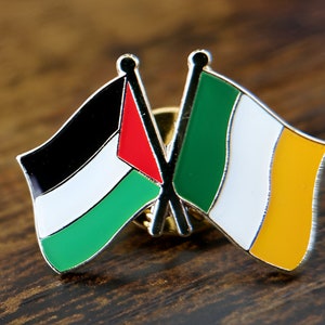 Ireland-Palestine badge