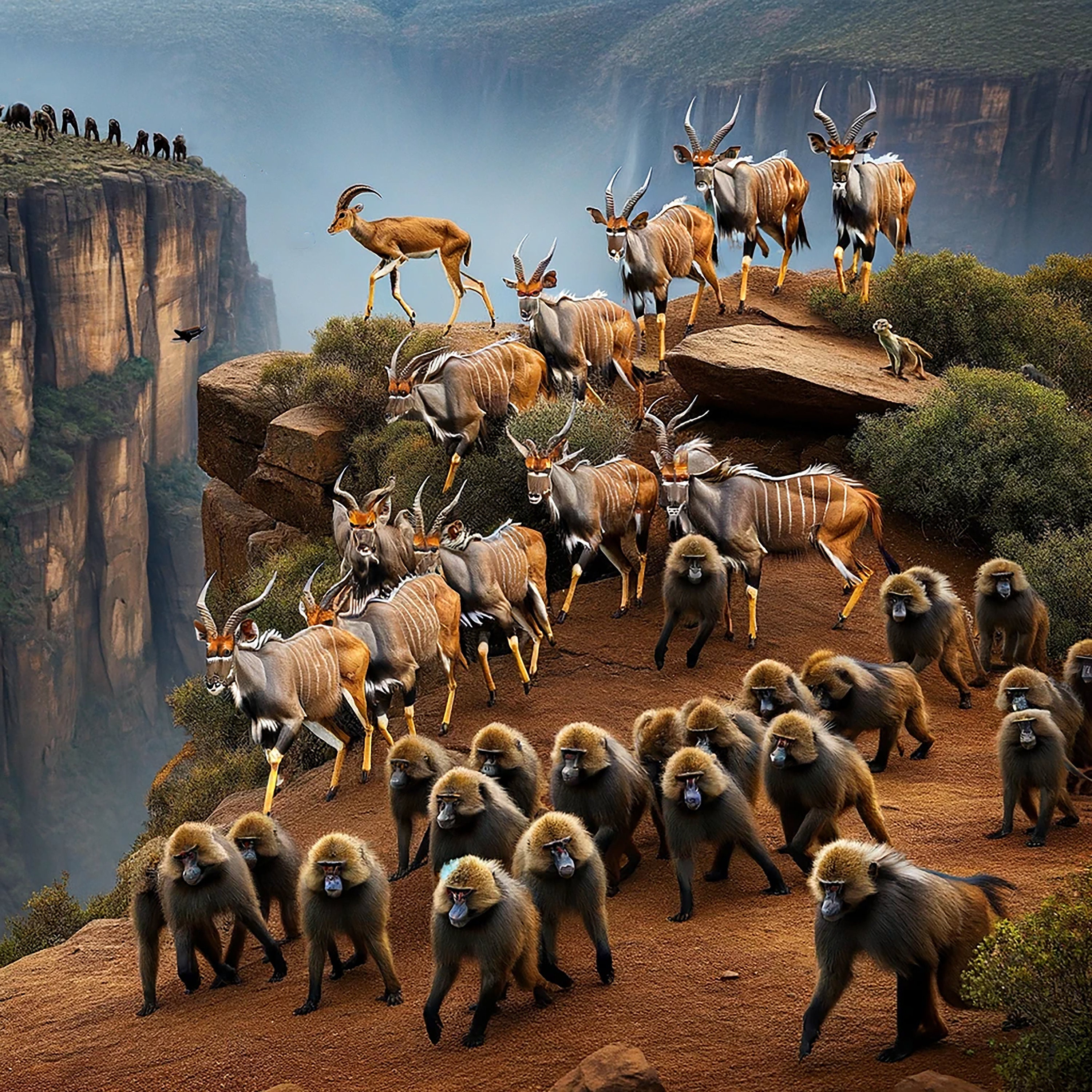 Baboon Buffoonery and the Cliffside Crew: an Ethiopian Adventure ...