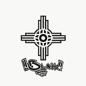 Zia, Zia sticker, Zia decal, New Mexico, New Mexico sticker, New Mexico decal