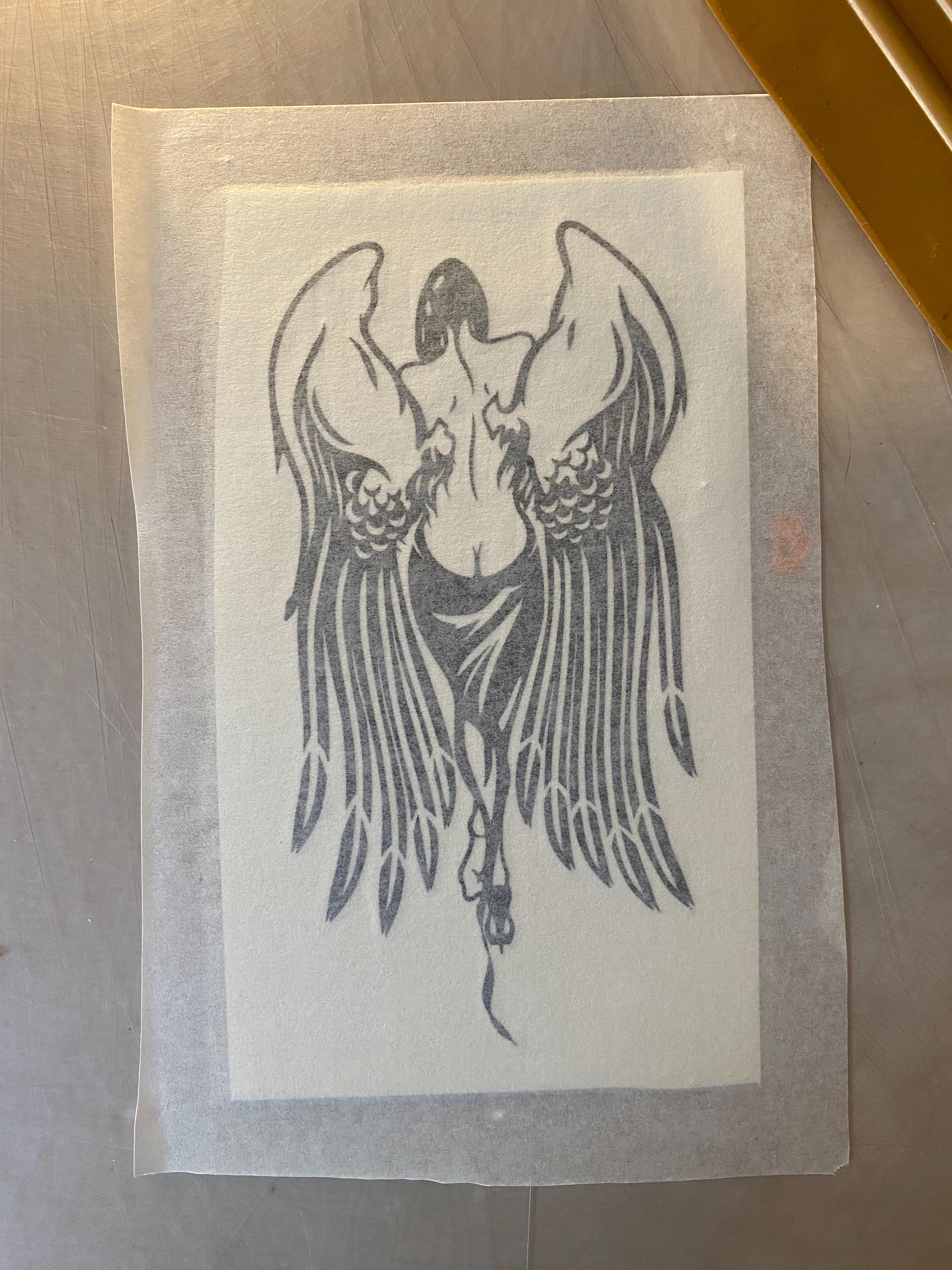 Angel Vinyl Sticker, Many Colors & Sizes - Etsy