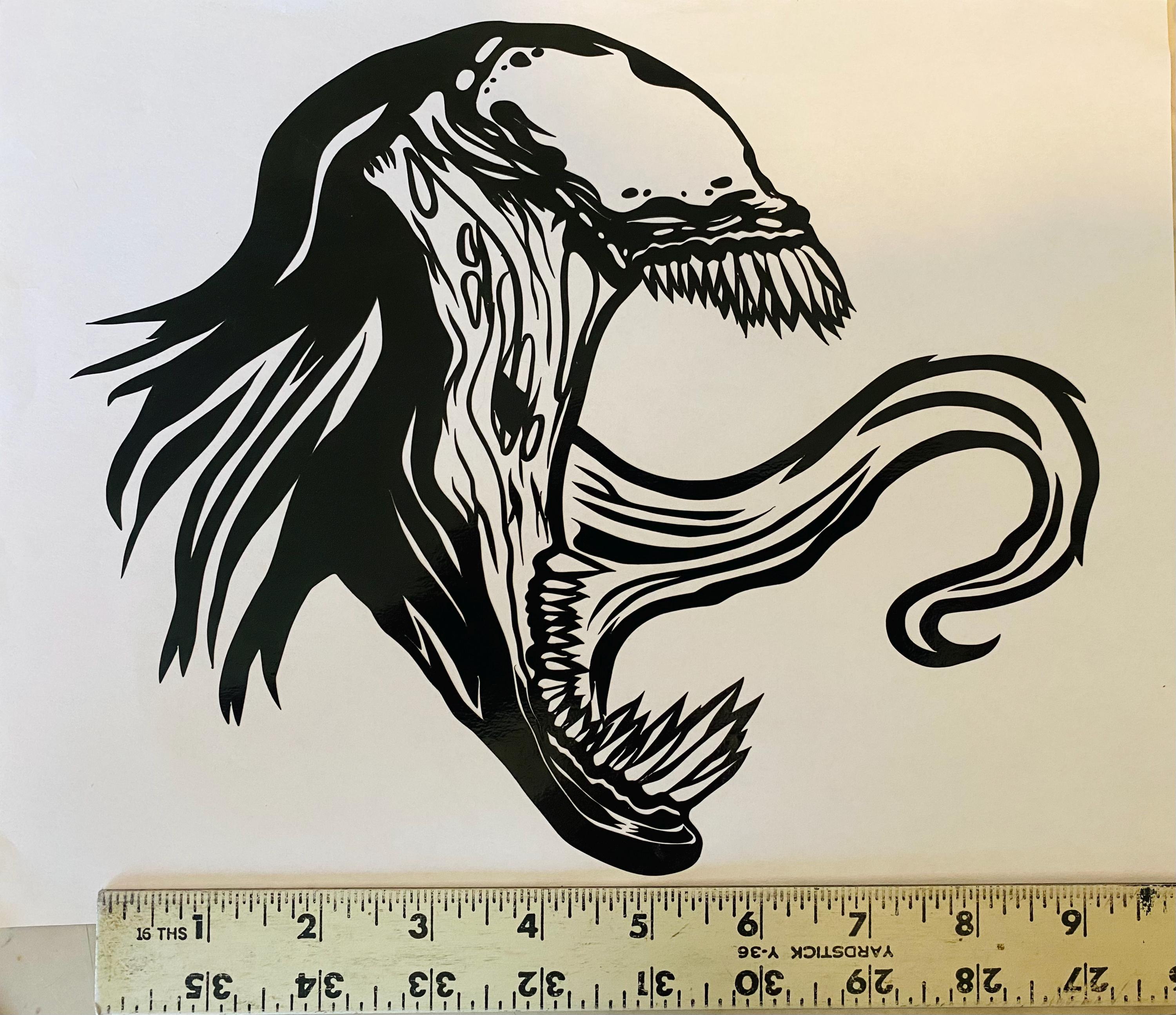 Venom Vinyl Sticker – Waterproof Marvel Decal for Laptop, Car - Etsy