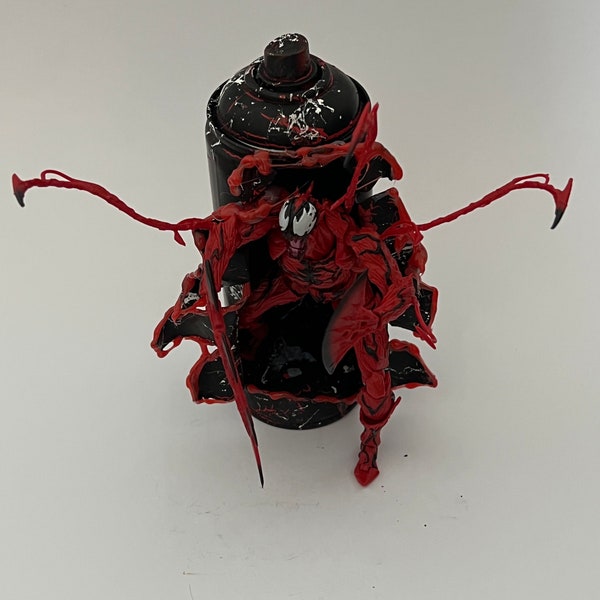 Carnage Spray Can Sculpture