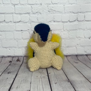 Handmade Crochet Cyndaquil, Amigurumi Cyndaquil