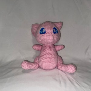 Handmade Crochet Mew, Amigurumi Mew