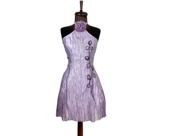 Y2K Lavender Dress Vintage Dress