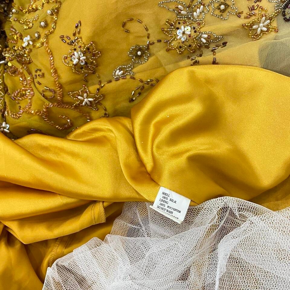 Vintage Beaded Dress Vintage Prom Dress Vintage Gown Vintage Iridescent