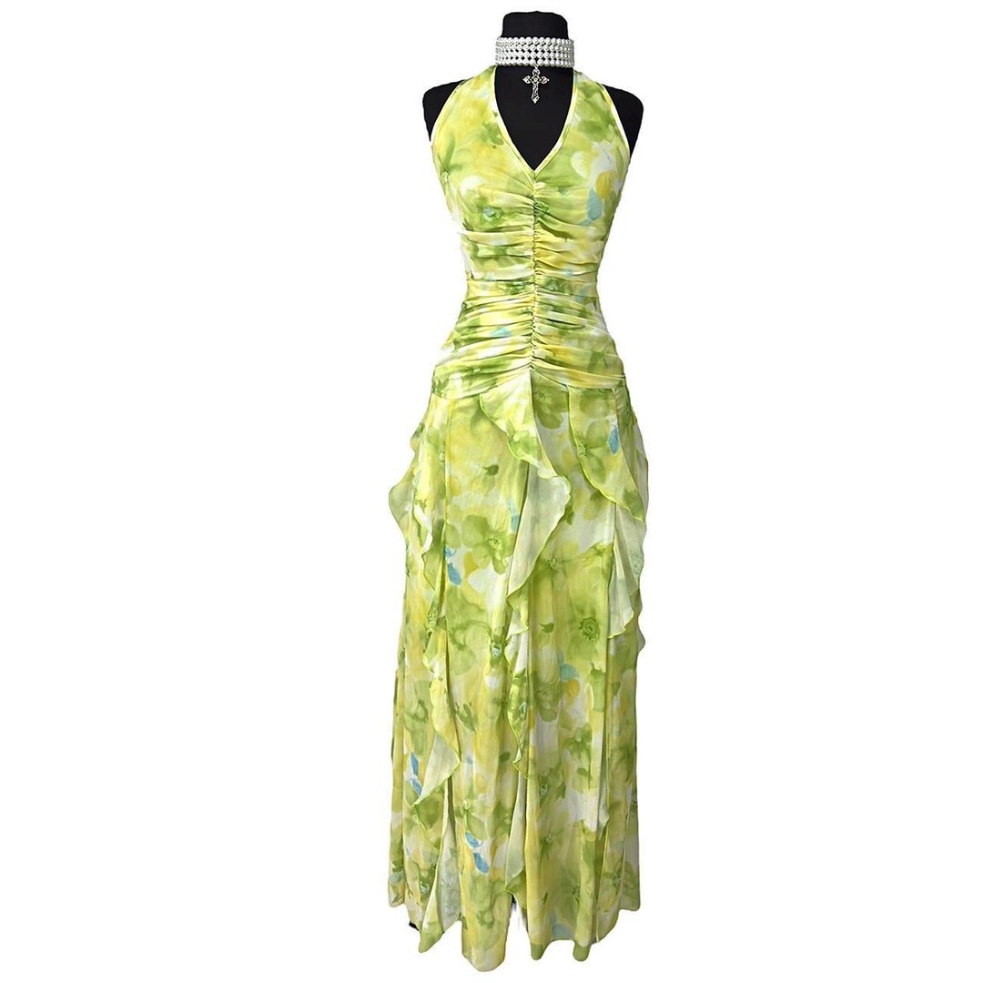 Y2K Floral Maxi Dress main image 0