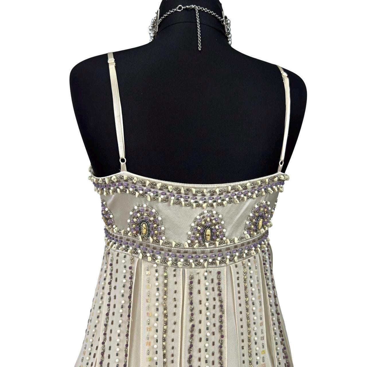 Vintage Sue Wong Silk Beaded Embroidery Dress - Etsy