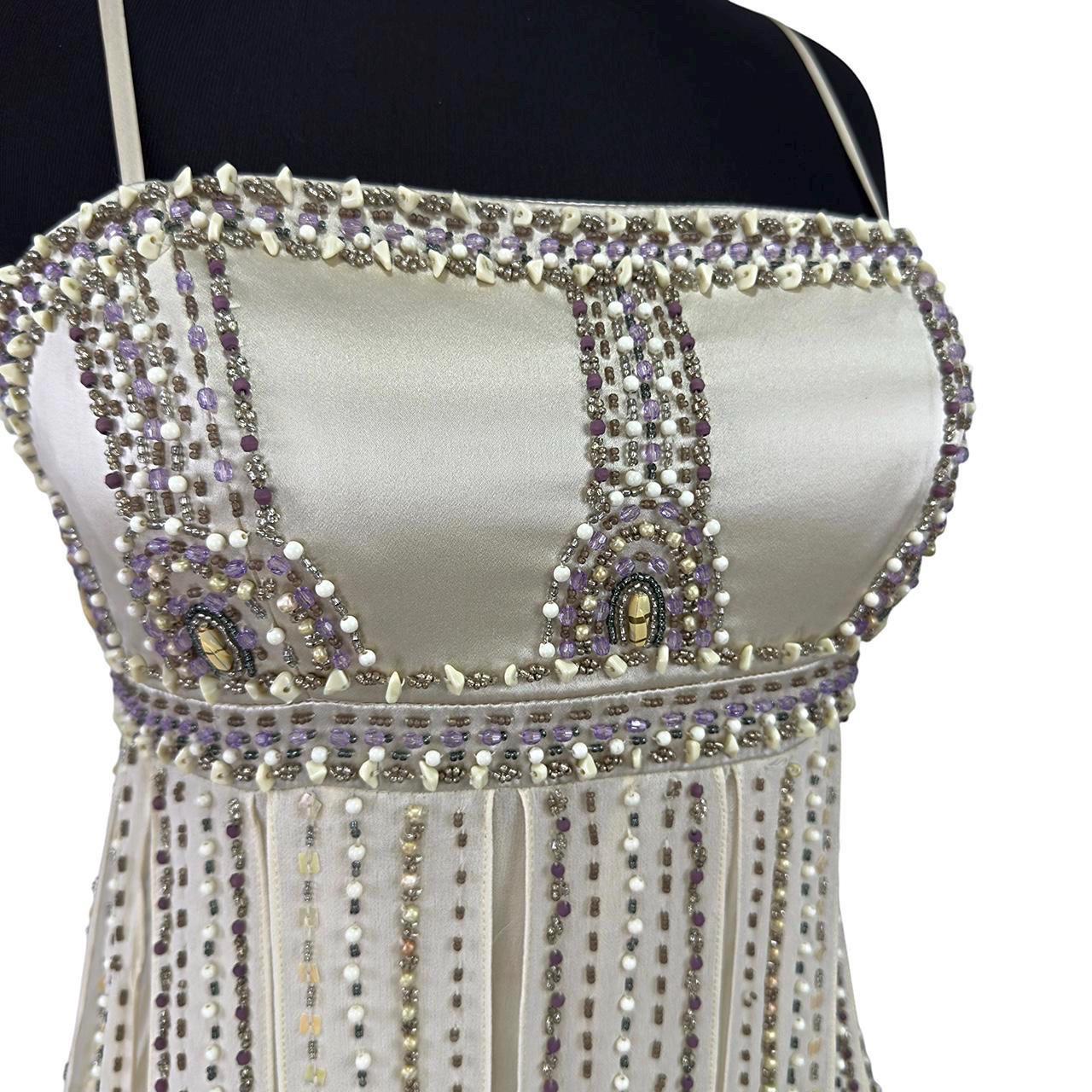 Vintage Sue Wong Silk Beaded Embroidery Dress - Etsy