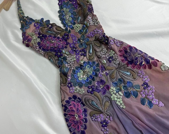 ELARA | VINTAGE-INSPIRED DRESS WITH FISH ART PRINT