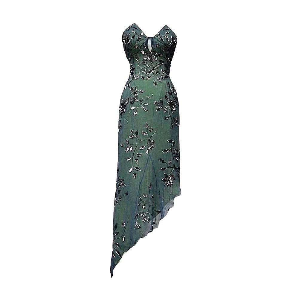Prom Dress Beaded Dress Evening Dress Cocktail Dress Beaded